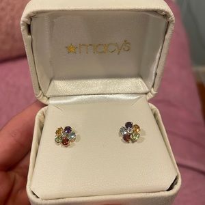Macys flower studs